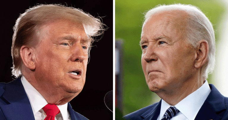 Trump Claims He Wants Restraining Order on Biden for “Almost Criminal Act” of Selling Border Wall Parts