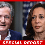 Kamala Harris Warned by Piers Morgan That Her “Honeymoon” Will Be Over in a Week