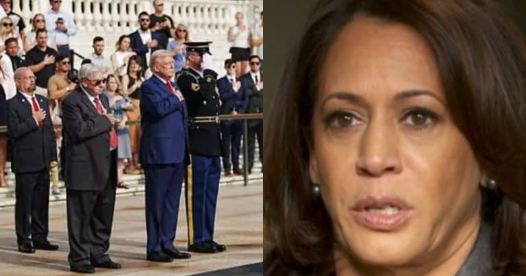 After Kamala Accuses Trump at Arlington, Donald Replies: “Blood on Their Hands”