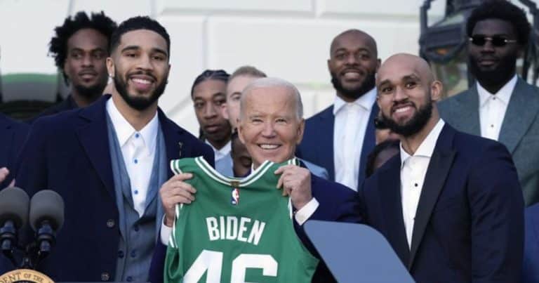 Biden Seemingly Forgets Name of Top NBA Team on Live TV in Concerning Gaffe