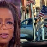 Oprah Hilariously Trolled By ‘Trump Train’ At Her Ritzy California Mansion After Her $2.5M Kamala Secret Comes Out