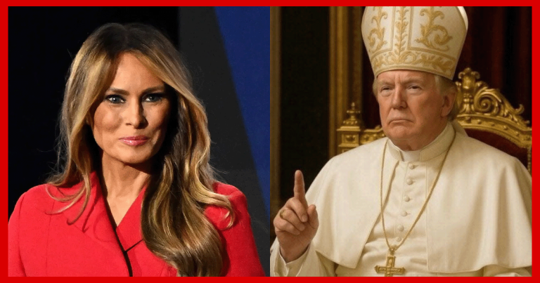 After Dems Rage Over Trump Pope Pic, Trump Reveals Melania Thought It Was “Cute”