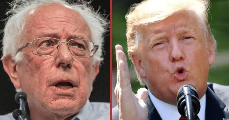 After Bernie’s Taxes Slip Out, Trump Drops His Heavy Obama-Tax Hammer