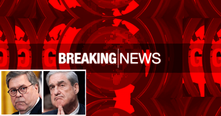 After Mueller Slips Up – Bill Barr Sends Him Crashing Down To The Bottom Of The Deep Blue Sea