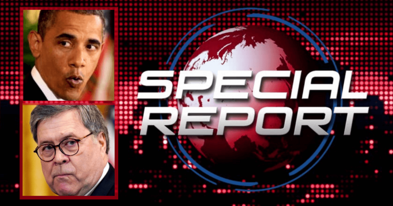 Obama Should Be Sweating Now – Bill Barr Visits Italy, Ramps Up Investigation On Barry’s FBI, CIA
