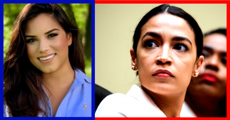 “Squad Queen” AOC Wakes Up To A Challenger – She’s A Trump Loving Conservative Latina