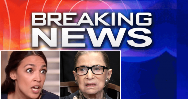 After Queen AOC Mocks Constitution Rule – Ginsburg Sideswipes Her With Common Sense