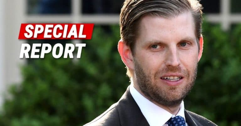 Eric Trump Introduces New 2020 Slogan – Shows It Off On Donald’s Signature Red Hat