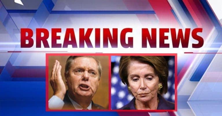 Lindsey Graham Drops Deadline On Pelosi – If Nancy Doesn’t Send Articles Over By End Of Year, He’s Ending It