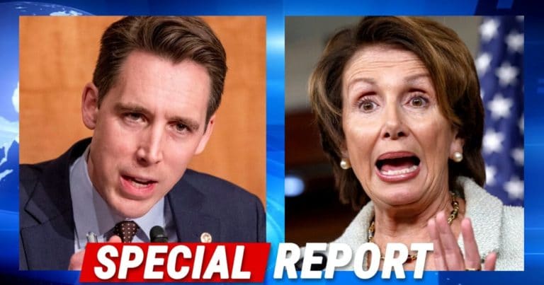 Senator Hawley Lays Down The Law On Impeachment – Gives House Speaker Pelosi Only 5 More Days