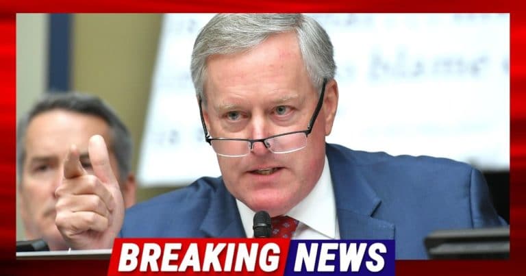Mark Meadows Warns Wimpy Republicans – If You Side With Democrats, You Will Face “Political Repercussions”