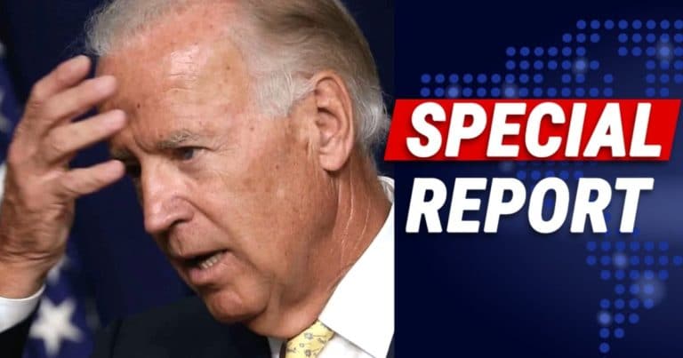 President Biden Sent Reeling by New Report – Joe Tries to Spin It, But the American Economy Is Heading into a Tailspin