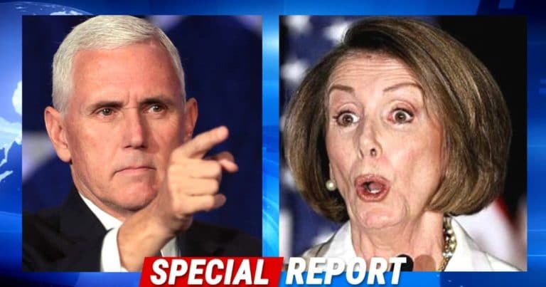 After Pelosi Caught Tearing Up Trump Speech – Mike Pence Rips Into Her, Calls It A ‘New Low’