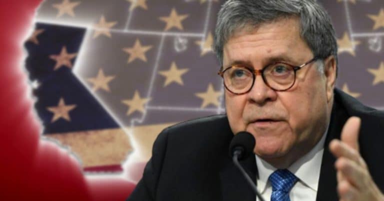 AG Barr Gives California A Direct Order – Stop Violating Constitutional Rights And Reopen Churches