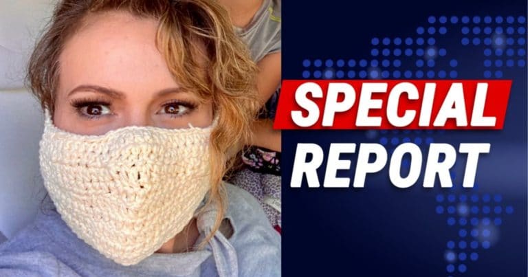Alyssa Milano Shows Off Crocheted Facemask – Hours Later, Social Media Pokes Holes In Her Elitist Selfie