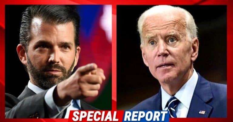 After Biden Refuses To Release Records – Donald Trump Jr. Drops The Clown Hammer