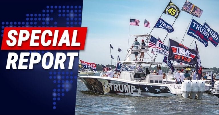 Pro-Trump Boat Parade Overflows Georgia Lake – Organizers Expected 700, But Over 4,000 Showed Up