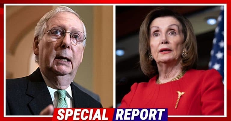 Days After Pelosi Pushes For Trump Impeachment – McConnell Flips Again, Puts An End To The Attempt To Remove The President
