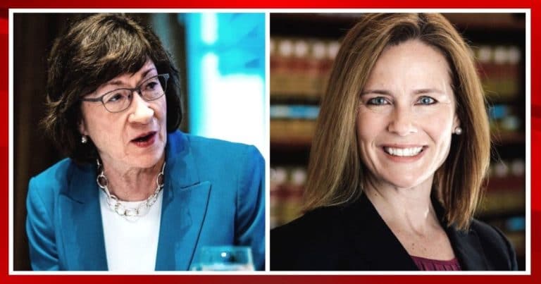 After Polling For Amy Coney Barrett Surges – Susan Collins Turns On Her Own Party, Will Vote Against Amy