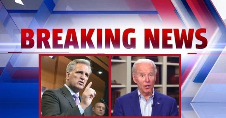 McCarthy Just Confronted Biden with Powerful Bill – The Speaker Demands the National Emergency Must End Now