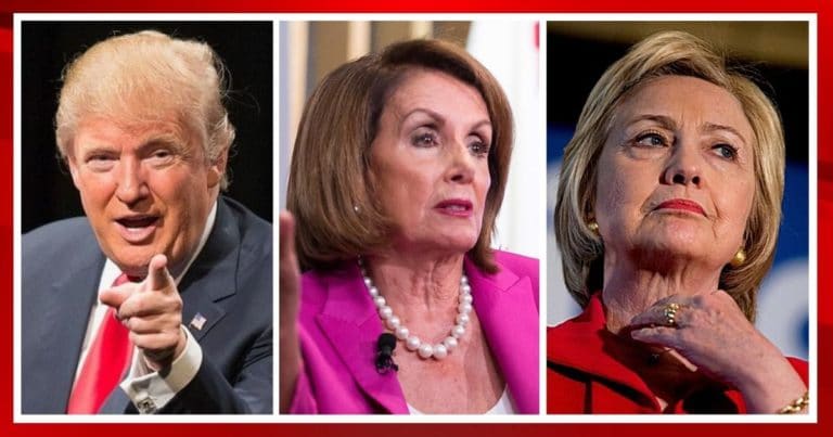 President Trump Just Triggered Pelosi And Hillary – Nancy Is Overheard On Conference Call Saying Donald’s A “Psychopathic Nut”