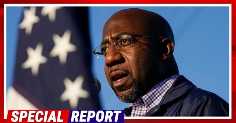 Georgia Democrat Warnock’s Closet Opens Up – New Footage Shows Wife Claiming He Ran Over Her Foot With His Car