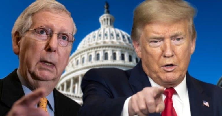 After McConnell ‘Caves’ To Biden Pressure – Donald Trump Accuses Mitch Of Having All The Cards And Folding