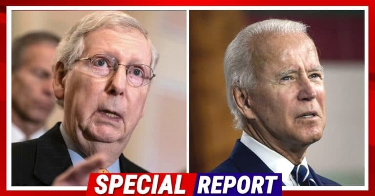 After McConnell Freezes Solid on TV – He Cracks 1 Perfect Joke at President Biden
