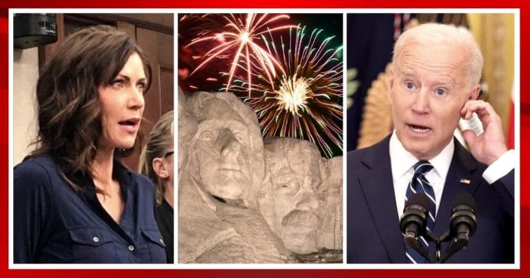 Noem Turns The Tables On President Biden – She Goes To Mount Rushmore And Sticks It To Him