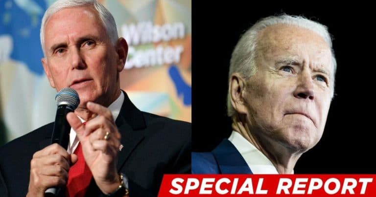 Mike Pence Pulls Back The Curtain On Biden – Former Vice President Calls Out Joe As “The Most Liberal President Since FDR”