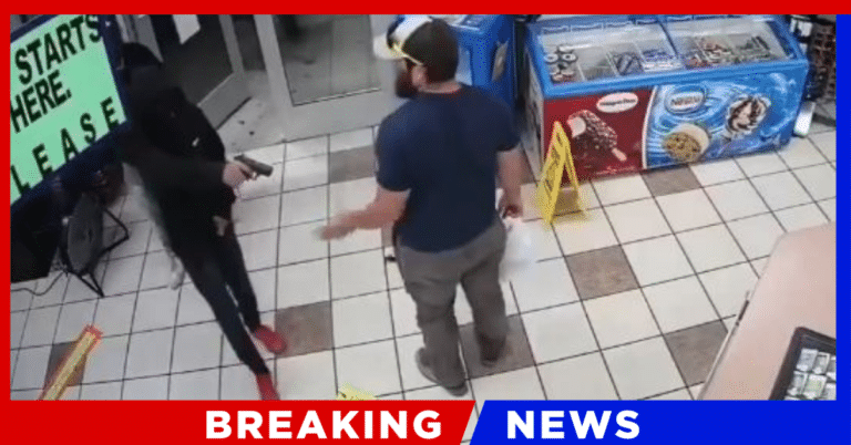 Two Men Try To Rob Arizona Gas Station On Video – Marine Corps Veteran Sees Them Enter And Immediately Takes Them Down