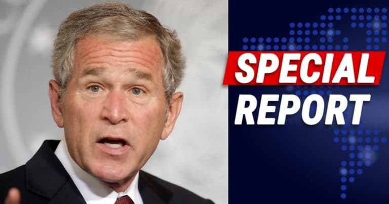 George W. Slips Up in Eye-Opening Blunder – Bush Refers to One-Man Invasion of Iraq, Quickly Corrects to Ukraine, Says “Iraq, too”