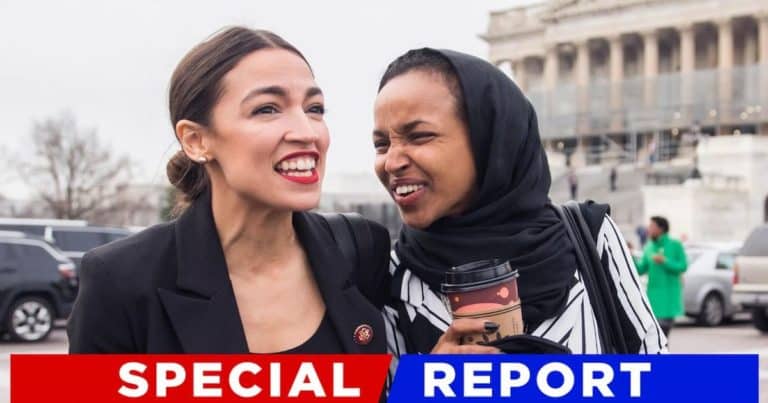 After AOC And Ilhan Omar Get Arrested In D.C. –  The Camera Catches Them Pretending To Be Handcuffed