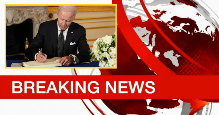 President Biden Suffers Major Embarrassment in England – At the Queen’s Book Signing, Joe Actually Uses Notecards
