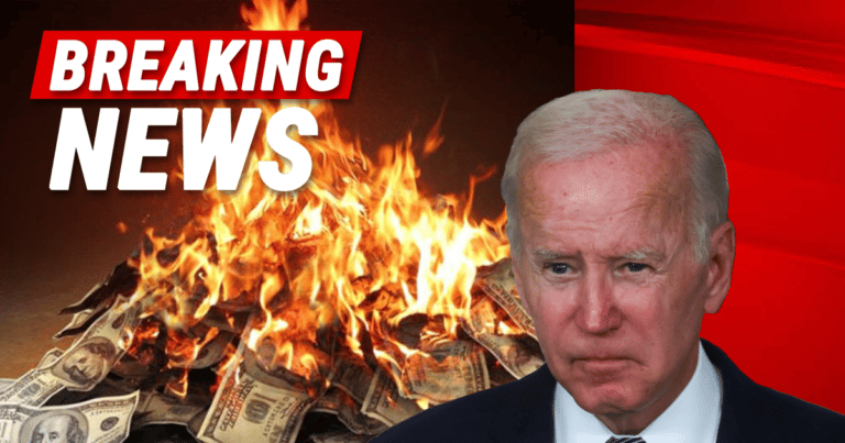 The Bottom Falls Out on President Biden – Joe’s Seeing Red After the Stock Market and American Incomes Go Into Freefall