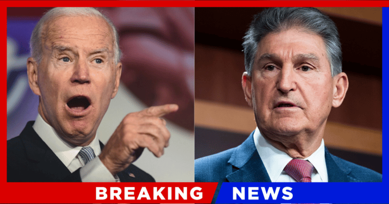 Joe Manchin Throws Cold Water on Biden’s Signature Order – The WV Senator Claims Joe’s $500B Giveaway Is Excessive