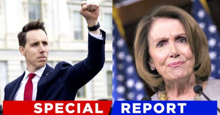 Nancy Pelosi Gets Blindsided by Top Republican – Senator Hawley Just Renamed New Insider Trading Bill the “PELOSI Act”