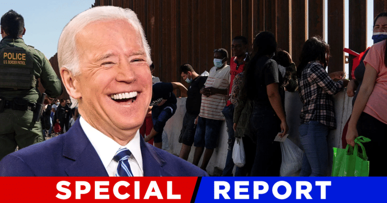 After Biden Makes Southern Border Promise – Joe Laughingly Says He Hopes to Find “Peace and Security”