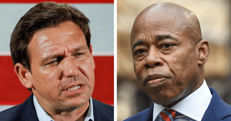After NYC Mayor Adams Goes After Ron DeSantis – His Own Residents Flip the Script on Him