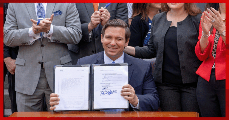 DeSantis Just Smashed His Florida Streak – Signs New Bill That Sends the Snowflakes Screaming
