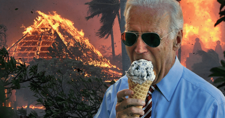 Biden’s Maui Response Leaves Americans Speechless – Joe’s Awful 2-Word Reply Insults Hawaii﻿