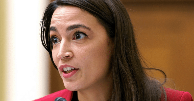 AOC Gets Heckled in Public Presser – She Did Not Expect This Surprise at Her Own Event